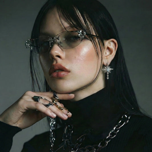 Celestial Cross Earrings Luxunae