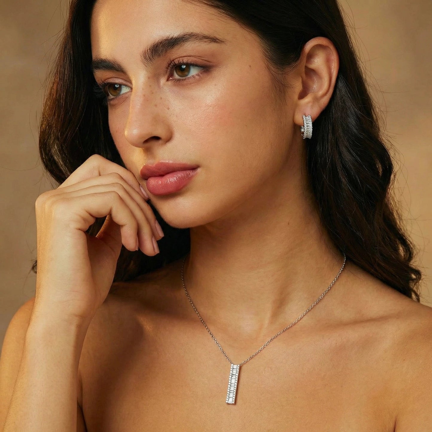 Linear Luxe Jewelry Set Luxunae