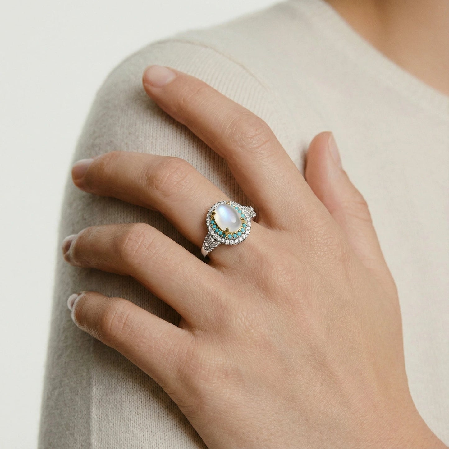 Mystic Halo Ring Luxunae