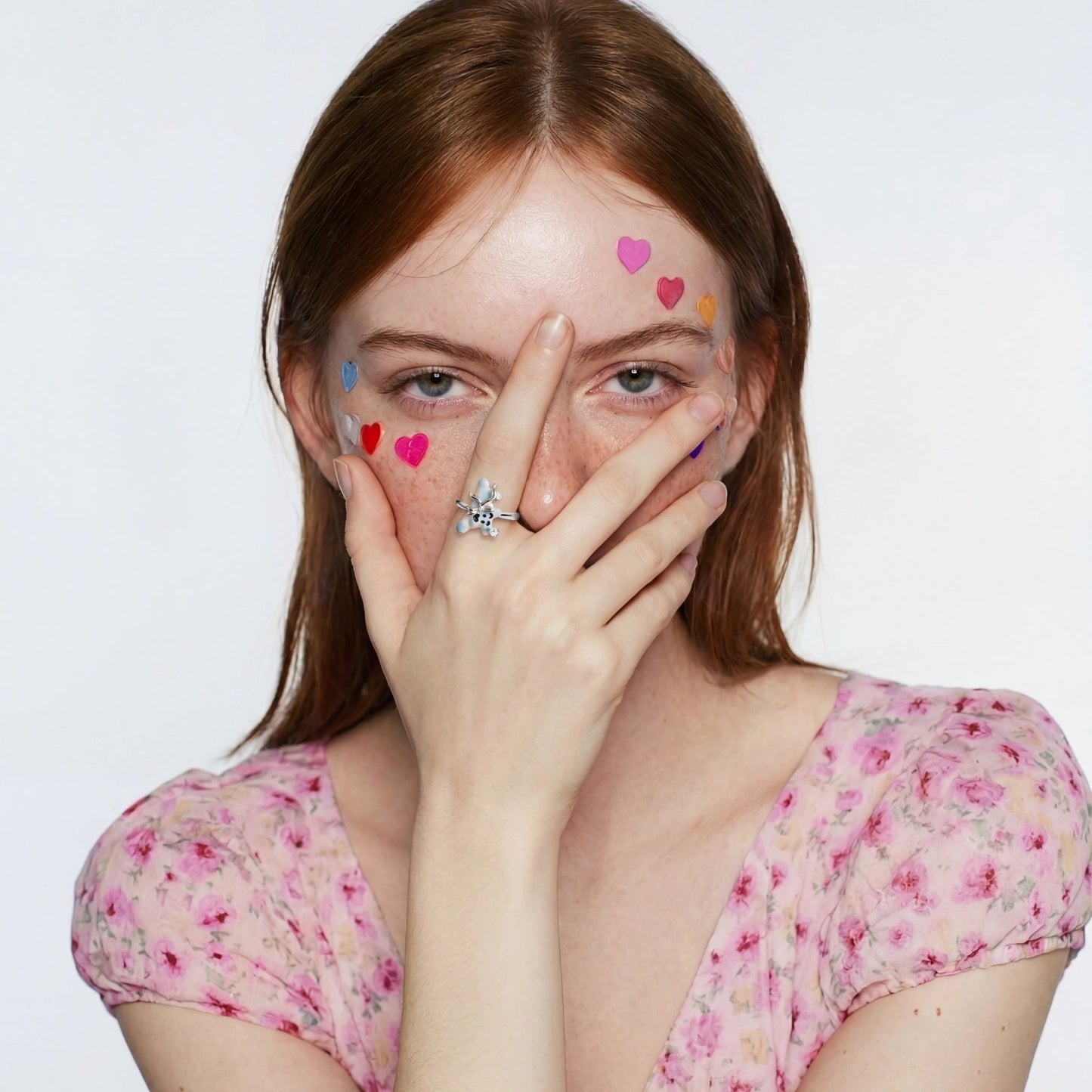 Dreamy Panda Flower Ring Luxunae